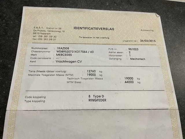 Mercedes-benz actros 1931 vrachtwagen met autolaadkraan en containersysteem - afbeelding 28 van  37