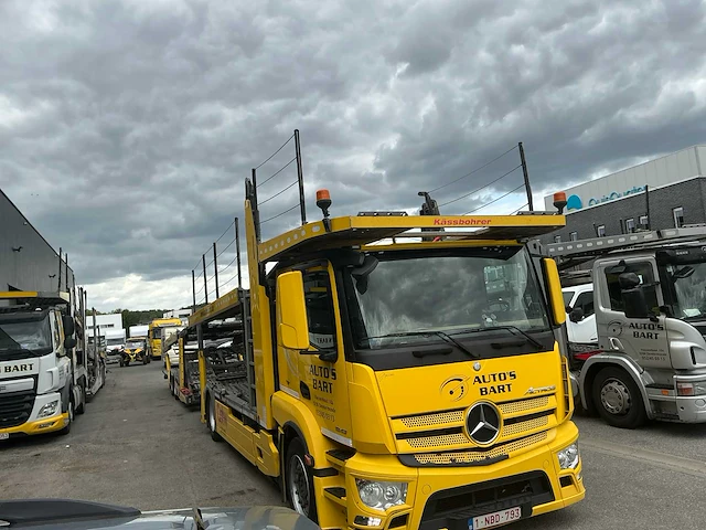Mercedes-benz actros autotransporter - afbeelding 12 van  21