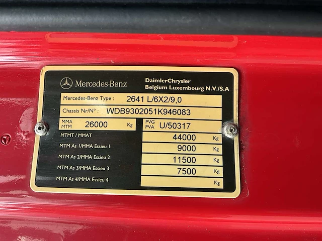 Mercedes-benz actros vrachtwagen - afbeelding 14 van  35