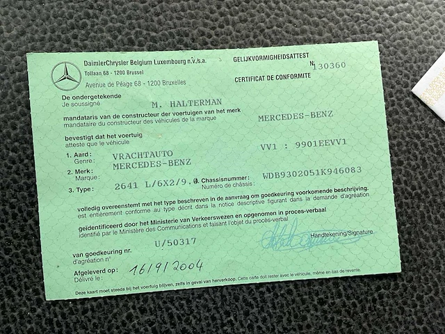 Mercedes-benz actros vrachtwagen - afbeelding 27 van  35