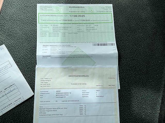 Mercedes-benz actros vrachtwagen - afbeelding 29 van  35