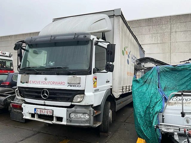 Mercedes-benz atego 1224 vrachtwagen voor wisselstukken - afbeelding 1 van  8