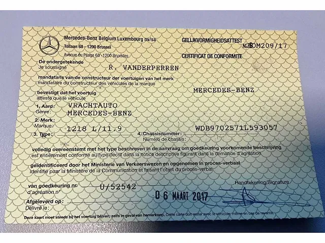 Mercedes-benz atego, 2012 - afbeelding 9 van  24