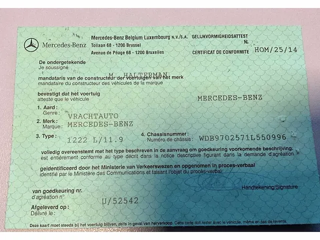 Mercedes-benz atego, 2012 - afbeelding 17 van  24