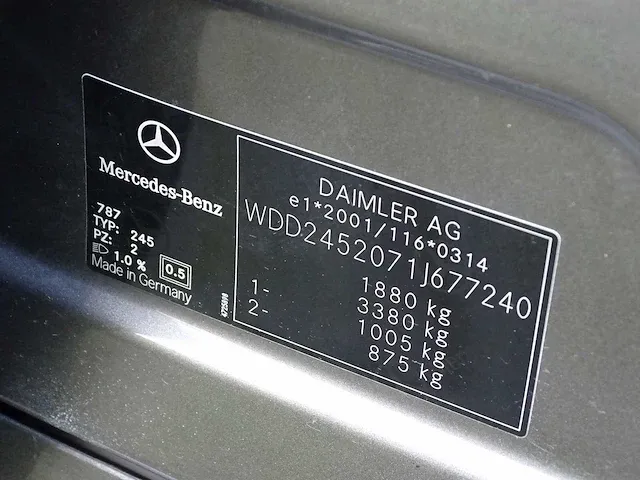 Mercedes-benz b 180 cdi - afbeelding 44 van  53