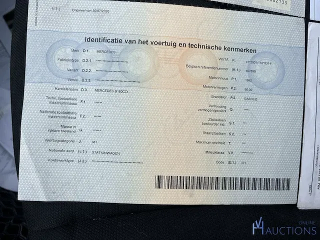Mercedes-benz b180 cdi - 2005 - afbeelding 3 van  12