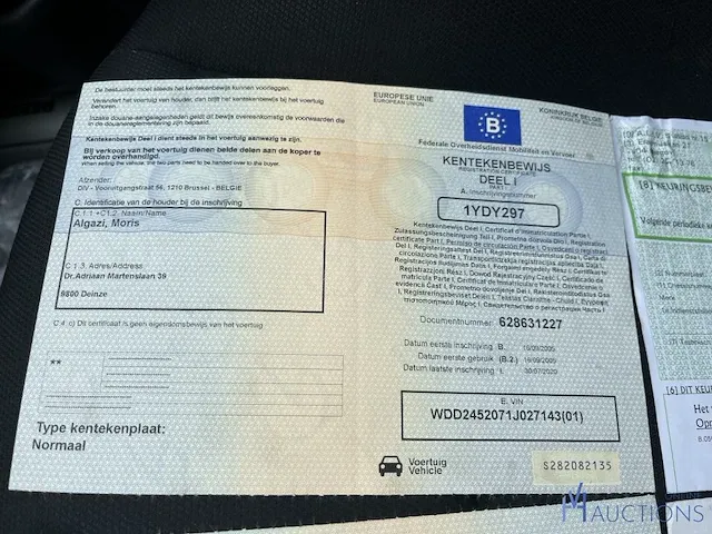 Mercedes-benz b180 cdi - 2005 - afbeelding 4 van  12