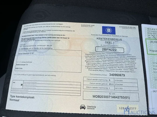 Mercedes-benz c200cdi - 2004 - afbeelding 3 van  13