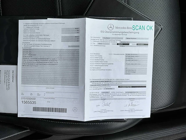 Mercedes-benz c200d - 2022 - afbeelding 22 van  39