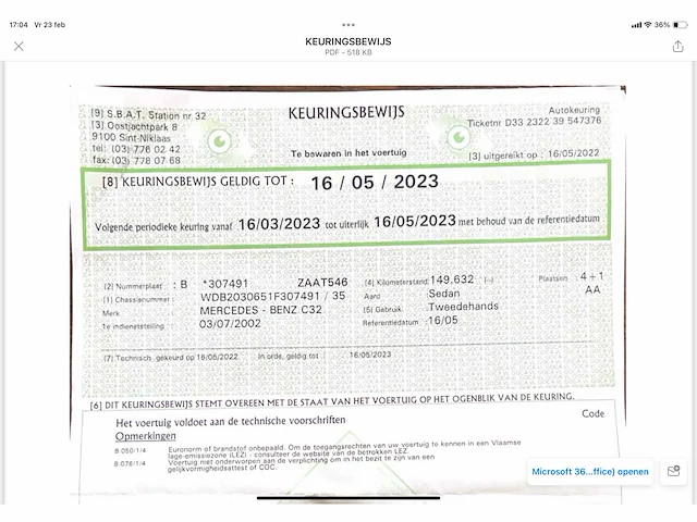 Mercedes-benz c32 amg, 2002 - afbeelding 6 van  14