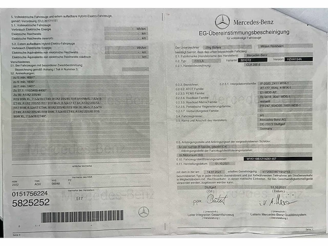 Mercedes-benz cla 200 break, 2022 - afbeelding 10 van  22