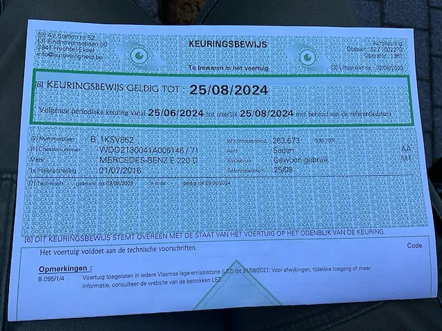 Mercedes-benz e220d, 2016 - afbeelding 33 van  40