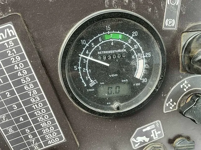 Mercedes-benz mb trac 1600 - 1992 - afbeelding 6 van  45