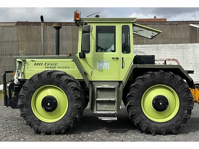 Mercedes-benz mb trac 1600 - 1992 - afbeelding 12 van  45