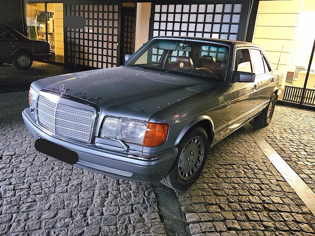 Mercedes-benz s-klasse (w126) 300 se benzine 1990 (marge) - afbeelding 1 van  1