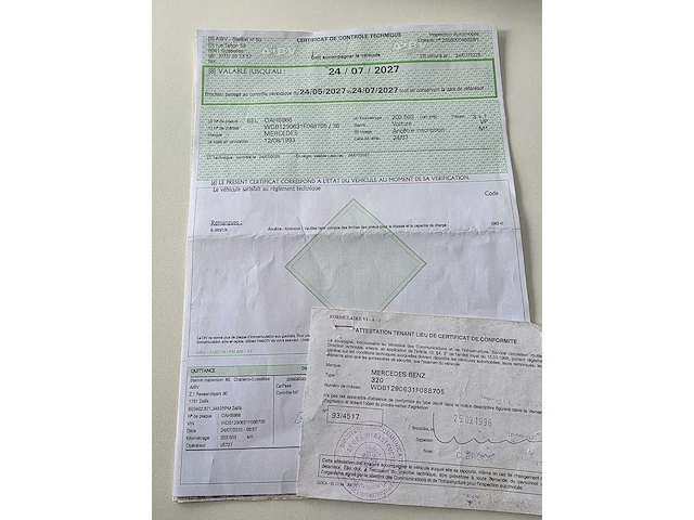 Mercedes-benz sl320 cabrio oldtimer 1996 - afbeelding 26 van  33