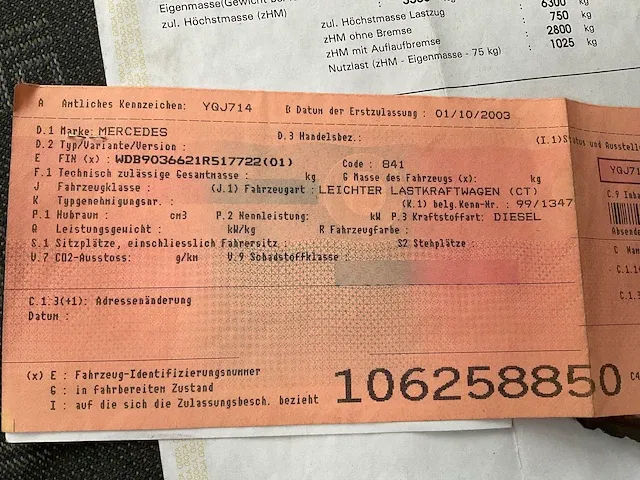Mercedes-benz sprinter 313 cdi bedrijfswagen - afbeelding 26 van  33