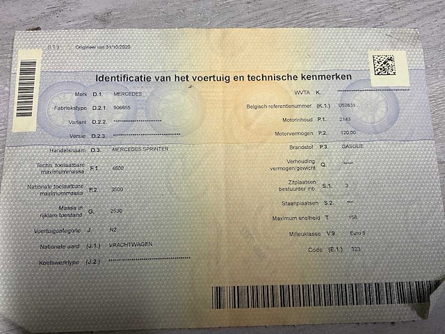 Mercedes-benz sprinter 416cdi - trekhaak - afbeelding 54 van  62