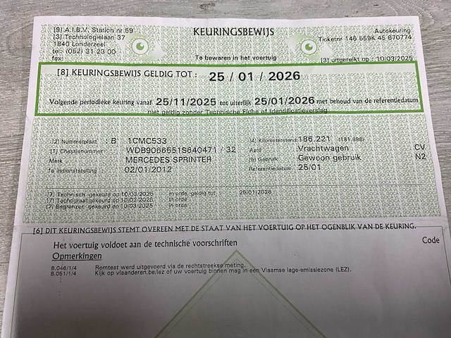Mercedes-benz sprinter 416cdi - trekhaak - afbeelding 55 van  62