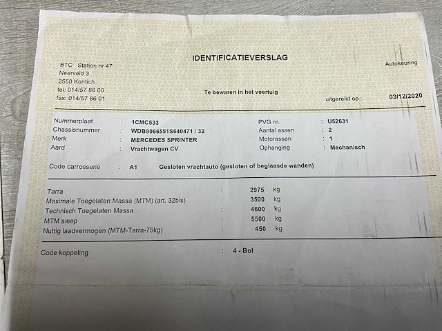 Mercedes-benz sprinter 416cdi - trekhaak - afbeelding 57 van  62