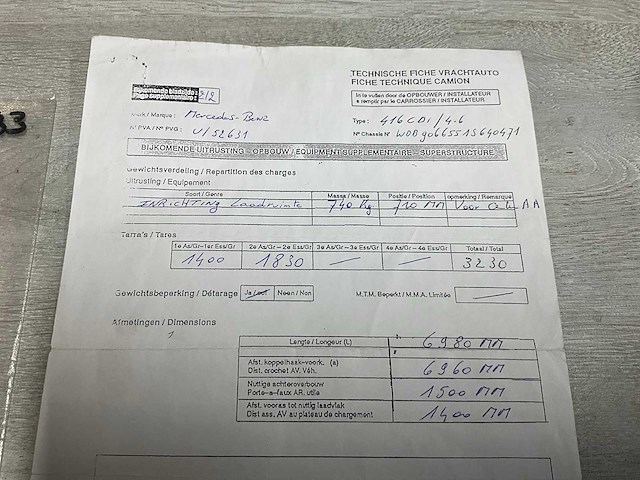 Mercedes-benz sprinter 416cdi - trekhaak - afbeelding 59 van  62