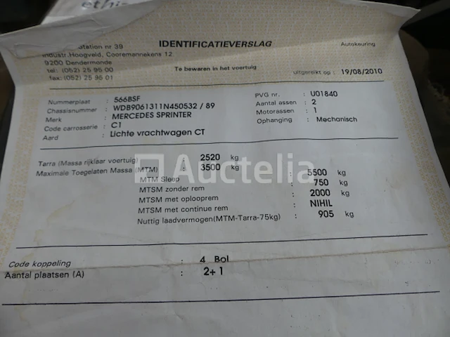 Mercedes-benz sprinter driekopper - afbeelding 29 van  38
