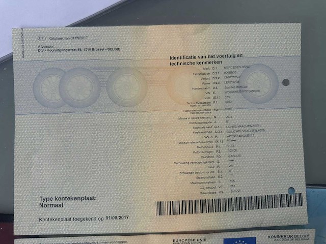 Mercedes-benz sprinter multicab bedrijfswagen - afbeelding 11 van  20