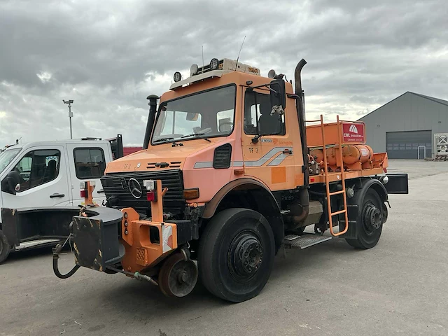 Mercedes-benz unimog u1650 vrachtwagen spoor/weg - afbeelding 1 van  50