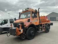 Mercedes-benz unimog u1650 vrachtwagen spoor/weg - afbeelding 1 van  50