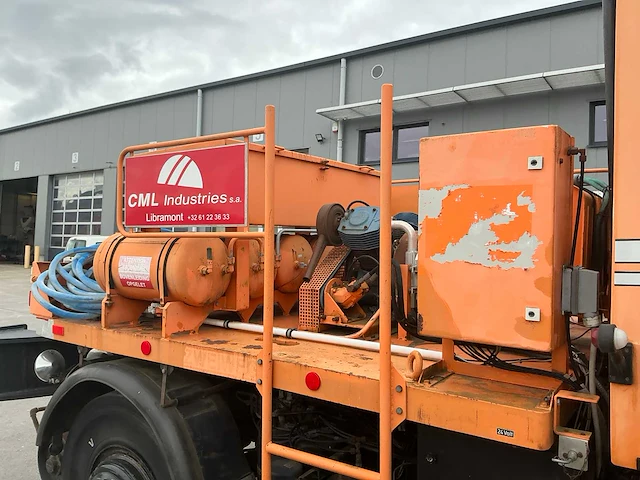 Mercedes-benz unimog u1650 vrachtwagen spoor/weg - afbeelding 24 van  50