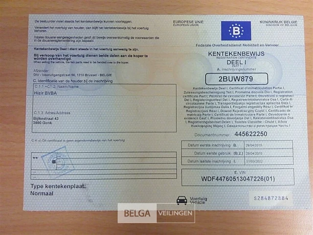 Mercedes benz vito bouwjaar 2015 - afbeelding 15 van  32