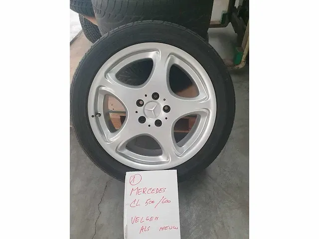 Mercedes cl 500/600 velgen en banden - afbeelding 4 van  4