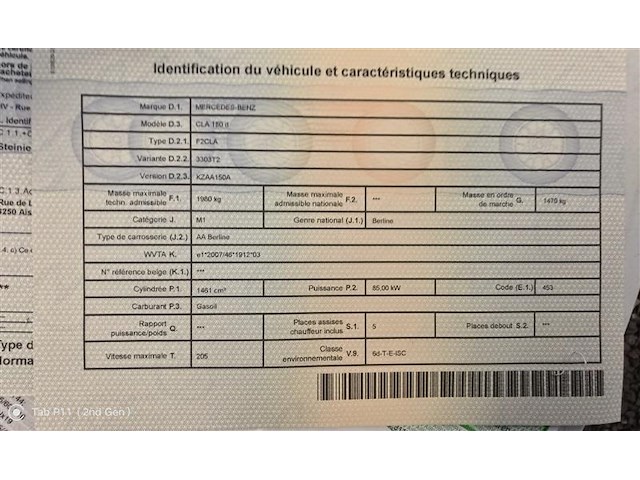 Mercedes cla 180d, 2019 - afbeelding 18 van  36