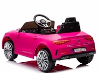 Mercedes cls350 elektrische kinderauto 12v - 1 tot 5 jaar - roze - afbeelding 2 van  3