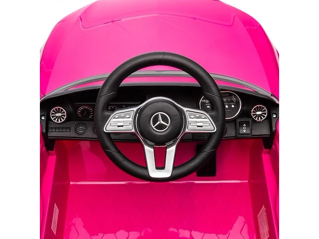 Mercedes cls350 elektrische kinderauto 12v - 1 tot 5 jaar - roze - afbeelding 3 van  3