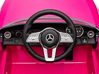Mercedes cls350 elektrische kinderauto 12v - 1 tot 5 jaar - roze - afbeelding 3 van  3