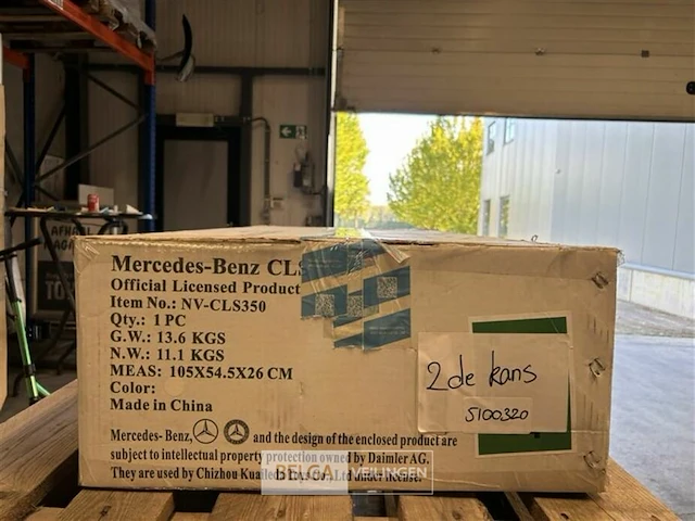 Mercedes electric kids car cls350 - afbeelding 3 van  3