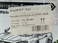Mercedes electric kids car sl500 black - afbeelding 5 van  5