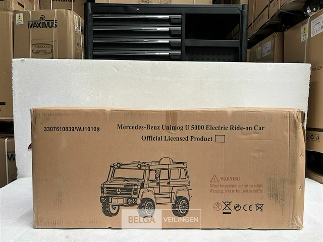 Mercedes electric kids car unimog u5000 - afbeelding 2 van  5