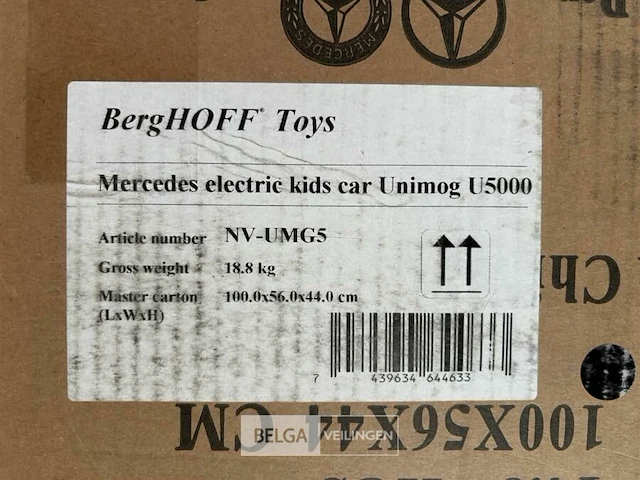 Mercedes electric kids car unimog u5000 - afbeelding 5 van  5