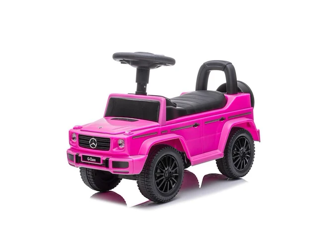 Mercedes g350 loopauto voor kinderen - 1 tot 3 jaar - roze - afbeelding 1 van  3