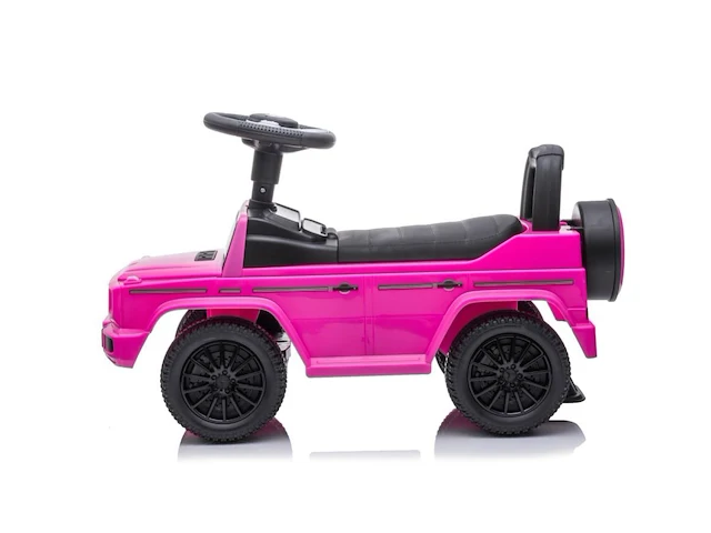 Mercedes g350 loopauto voor kinderen - 1 tot 3 jaar - roze - afbeelding 2 van  3