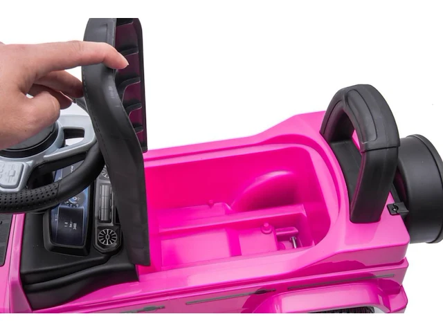 Mercedes g350 loopauto voor kinderen - 1 tot 3 jaar - roze - afbeelding 3 van  3