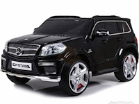 Mercedes gl63 amg elektrische kinderauto 12v - 1 tot 5 jaar - zwart - afbeelding 1 van  3