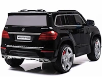Mercedes gl63 amg elektrische kinderauto 12v - 1 tot 5 jaar - zwart - afbeelding 2 van  3