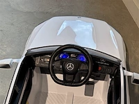 Mercedes glc coupe elektrische kinderauto 12v - wit - afbeelding 3 van  11
