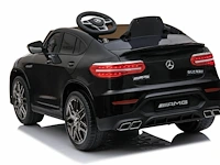 Mercedes glc63s amg elektrische kinderauto 12v - 1 tot 6 jaar - zwart - afbeelding 3 van  3