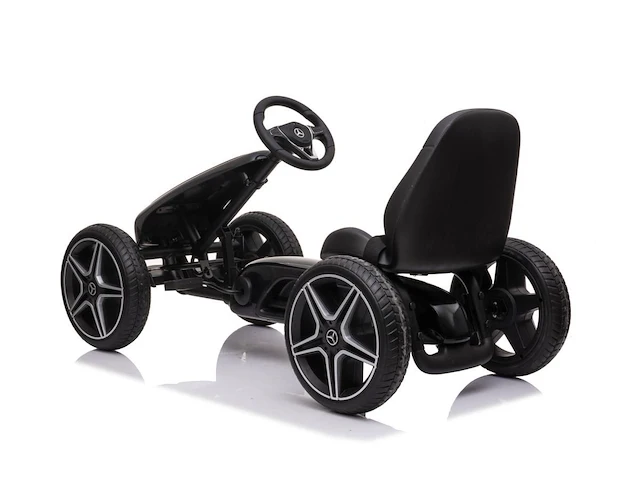 Mercedes gocart voor kinderen - 3 tot 6 jaar - zwart - afbeelding 3 van  3