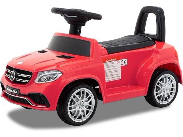 Mercedes loopauto gls63 amg 6v - rood - afbeelding 1 van  11