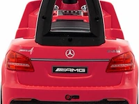 Mercedes loopauto gls63 amg 6v - rood - afbeelding 7 van  11
